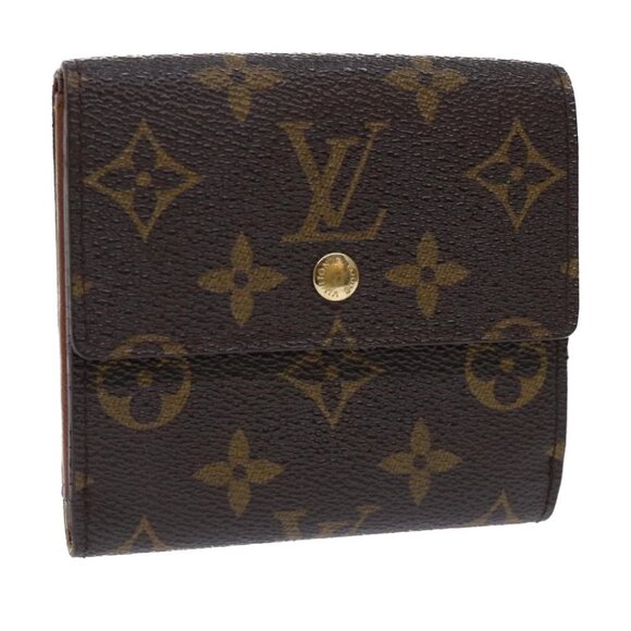 LOUIS VUITTON Monogram Portefeuille Elise Wallet M61654 LV Auth 50892 - Picture 1 of 16